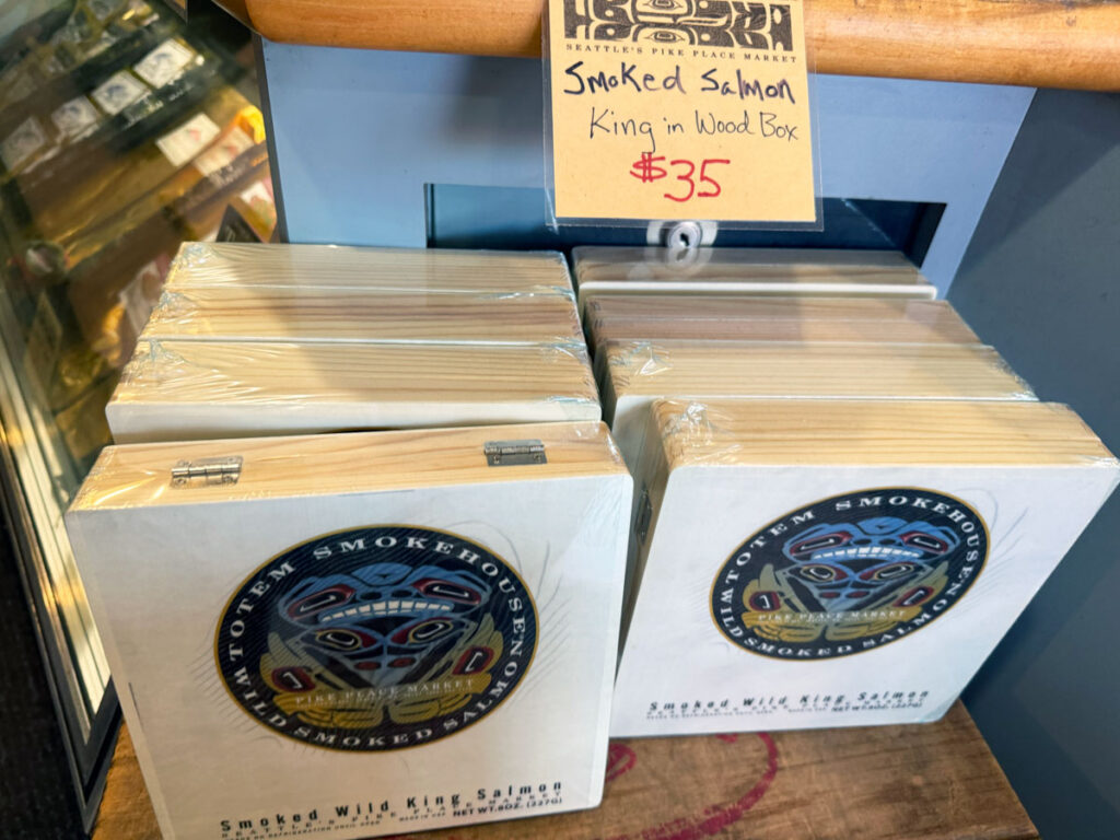Totem Smokehouse King Salmon Wood Gift Box