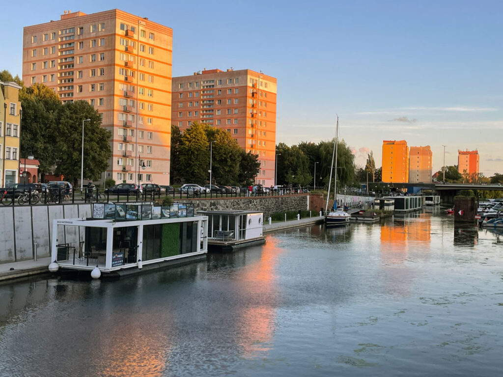 Boats in Gdansk Harbor