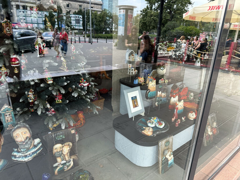 Inside the window