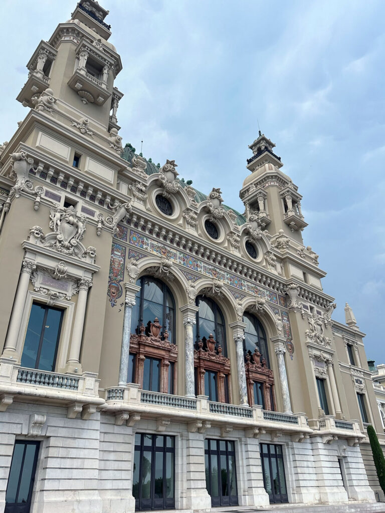 The Casino de Monte-Carlo's facade