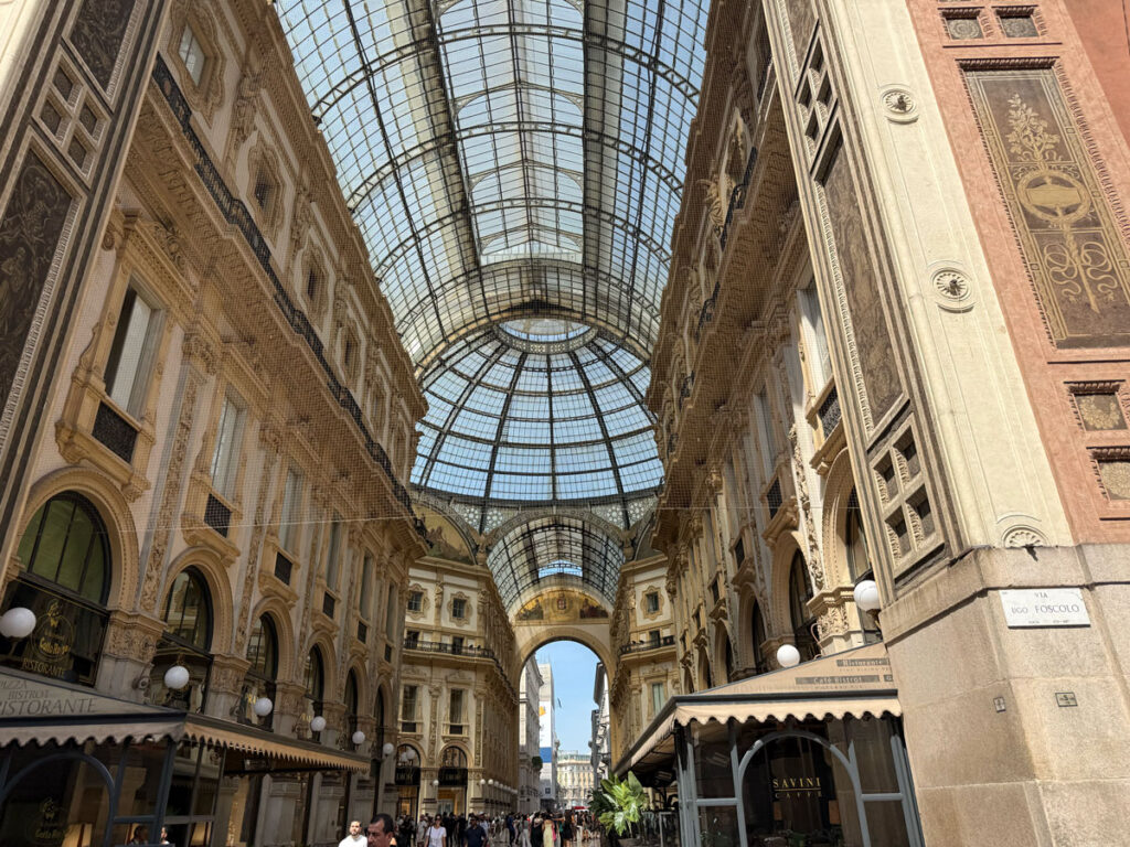The Galleria Vittorio Emanuele II