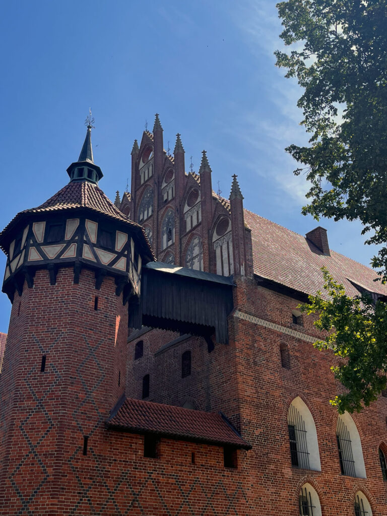 castle's turreted tower