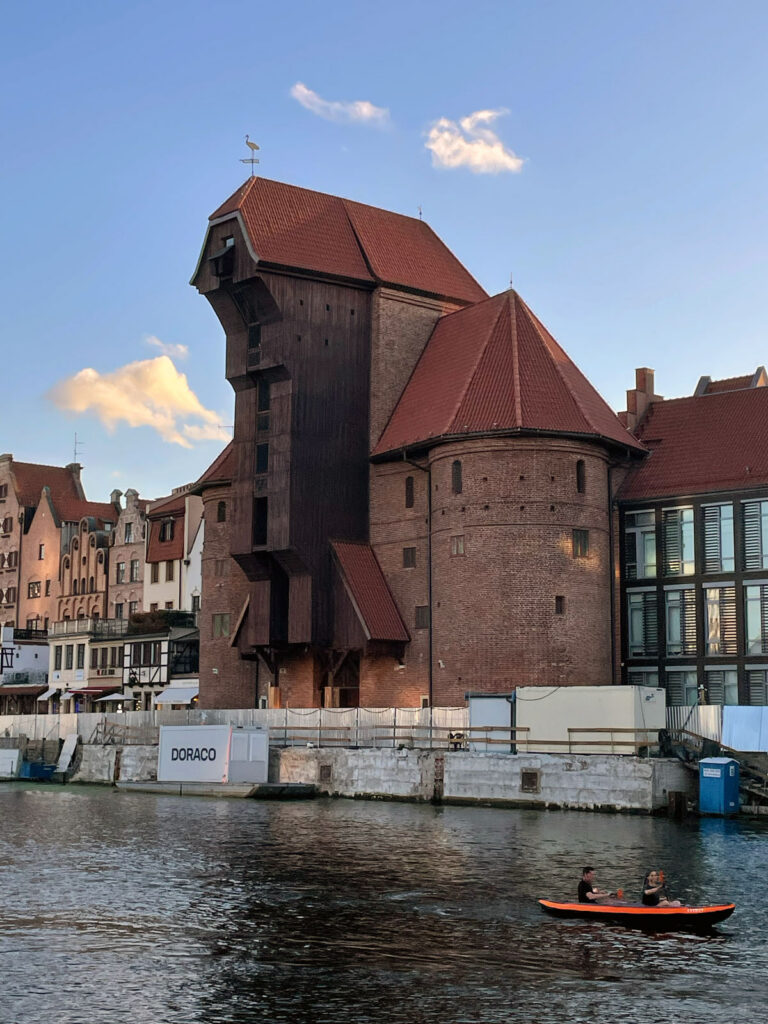 Kayaking in Gdansk