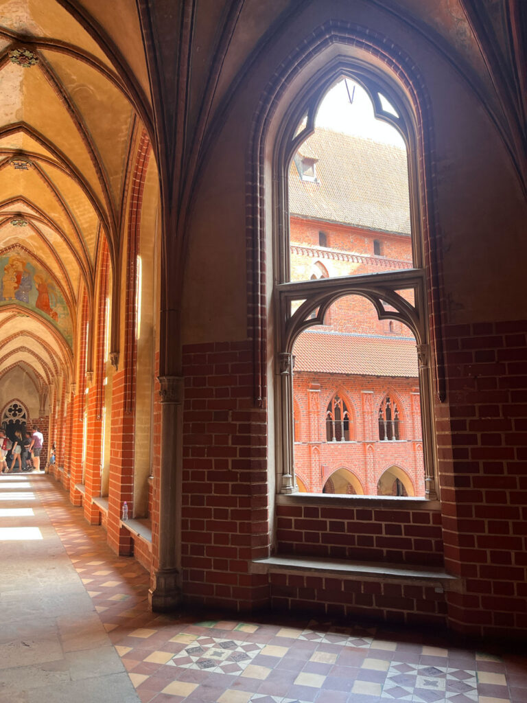 Cloister Corridor Window
