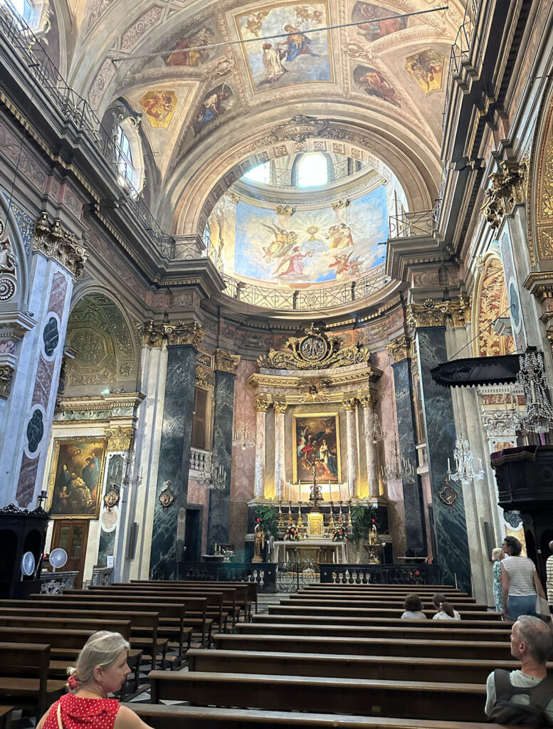 Vieux Nice's baroque church