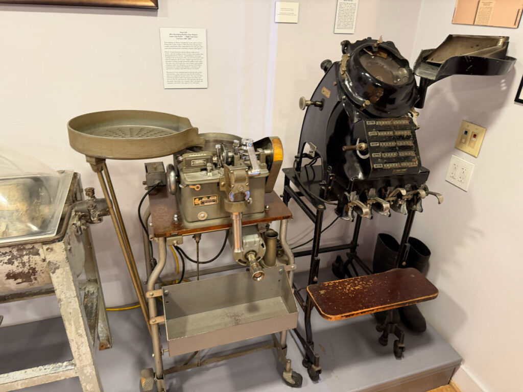Vintage mechanical equipment