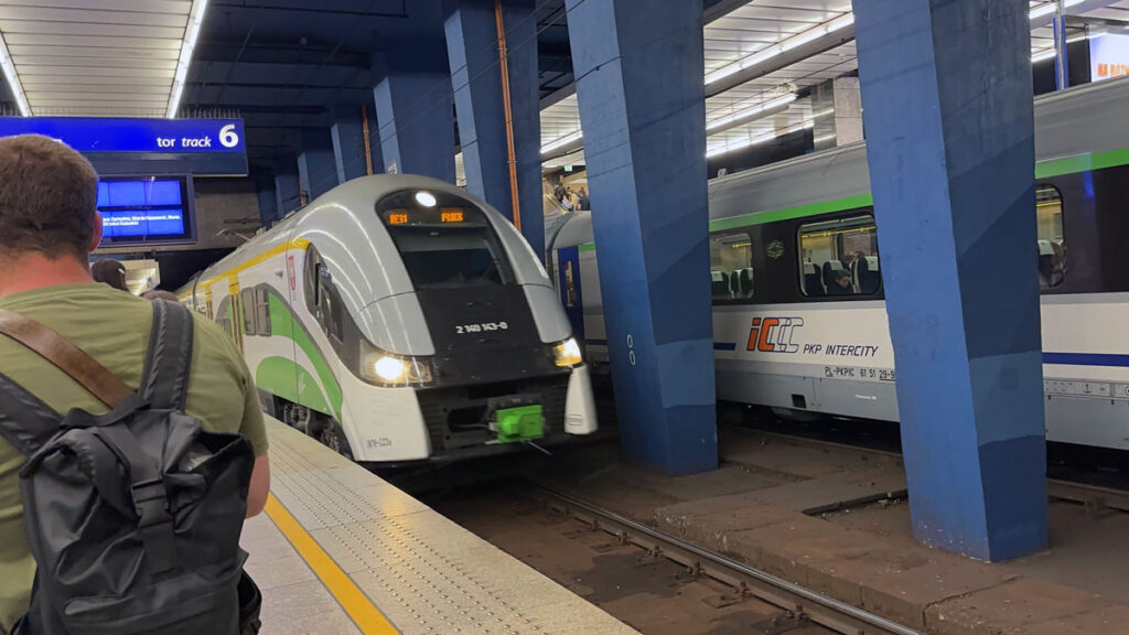 Regional and PKP Intercity trains
