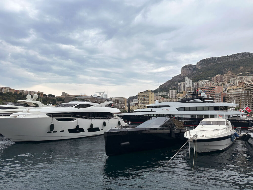 Port Hercule's yacht-lined docks