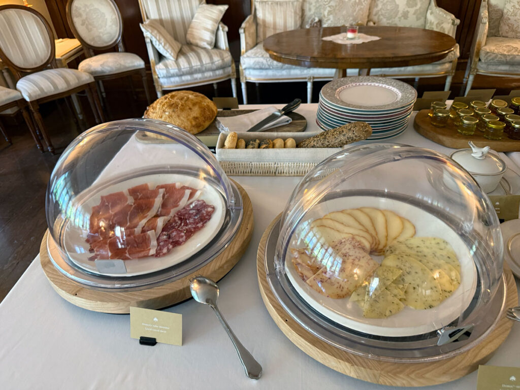 Local cured meats and regional cheeses