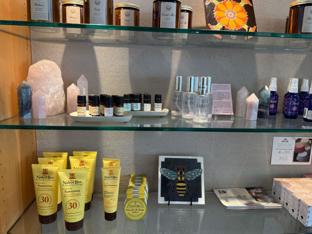 Bath and skincare items