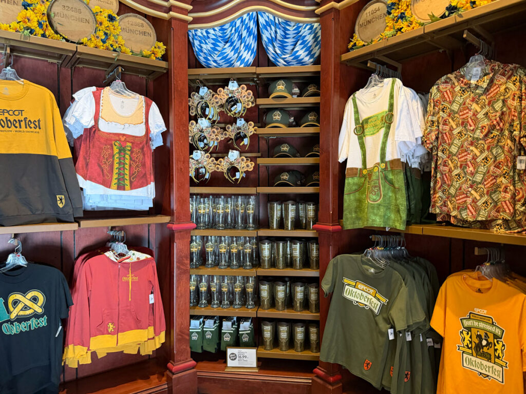 Epcot Oktoberfest merchandise