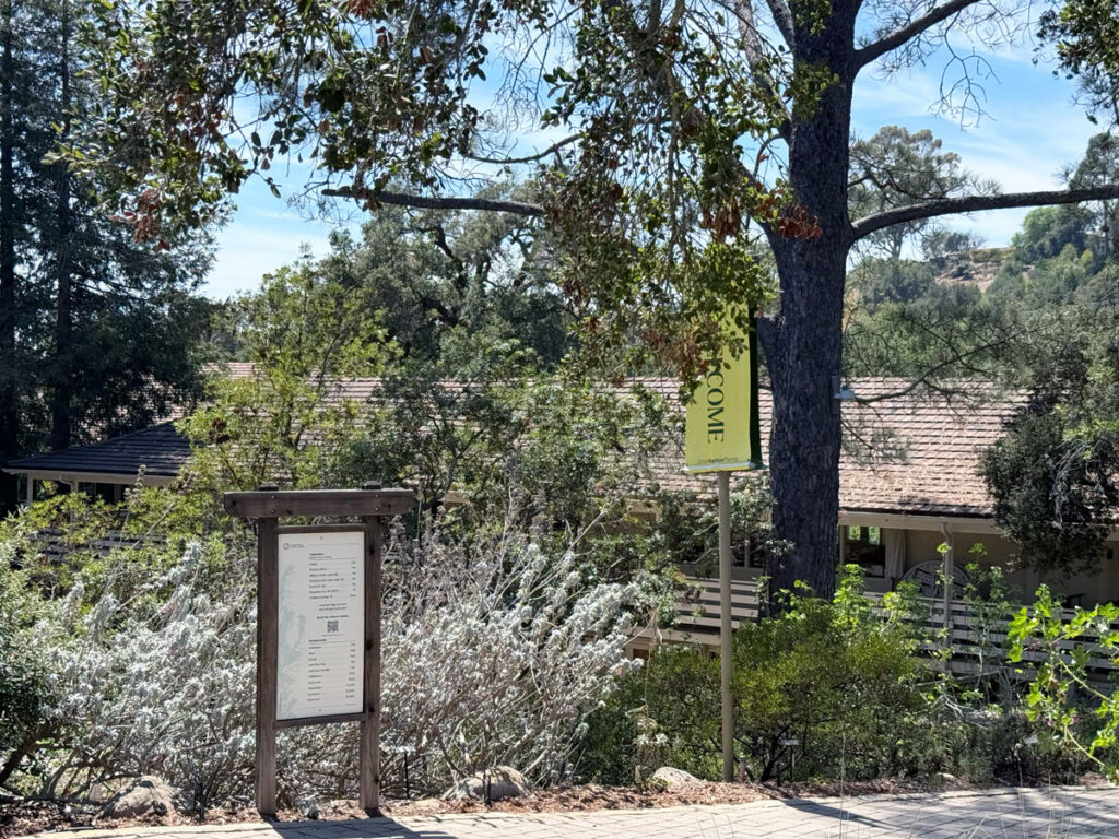 The Garden's entrance area