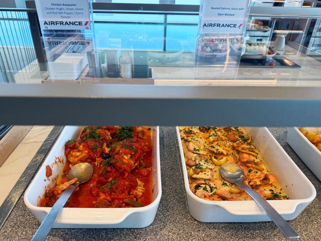 The hot dish station