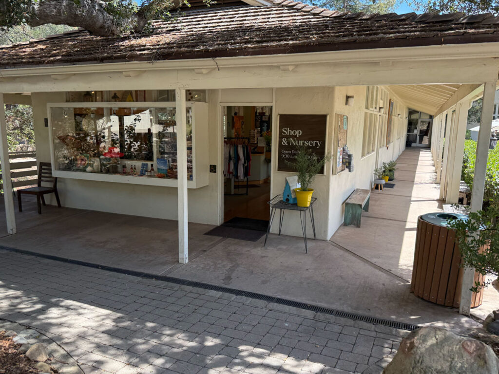 The Shop & Nursery entrance