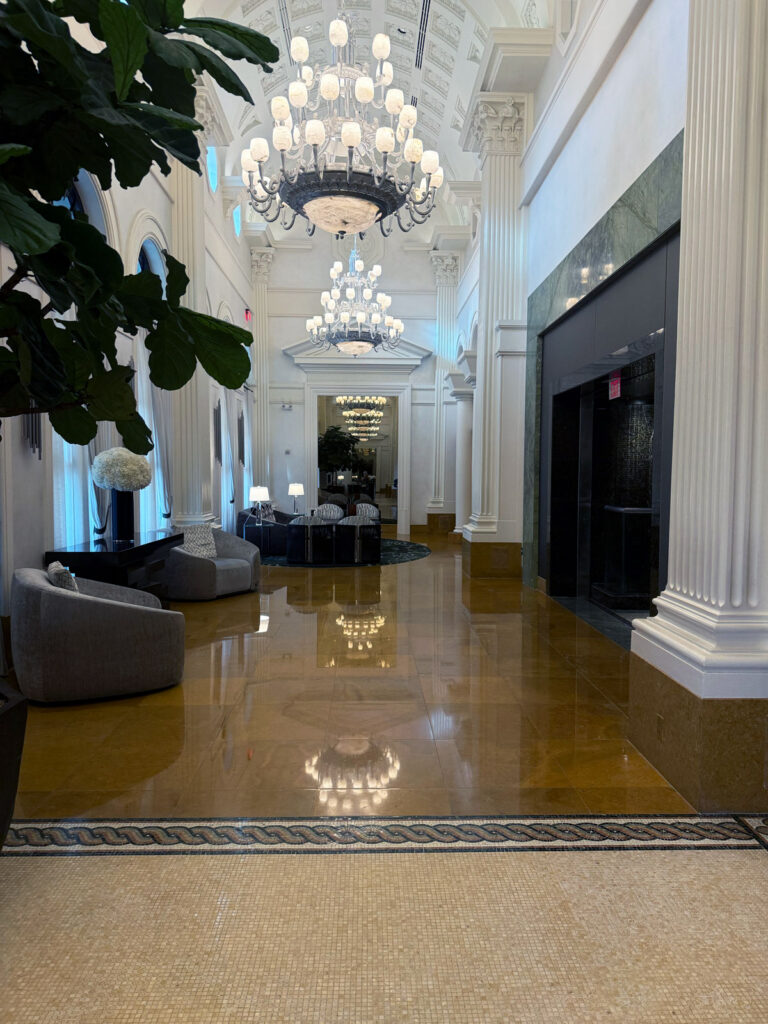 Acqualina Resort lobby
