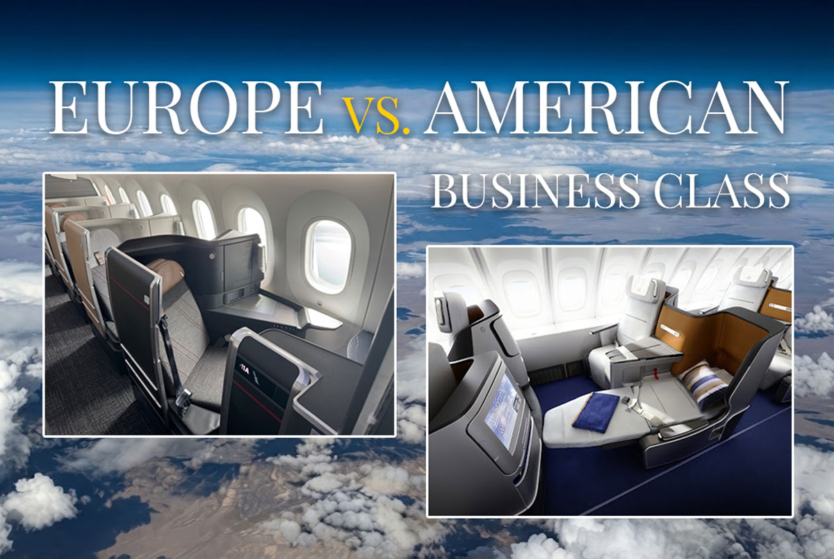 Europe vs. American Business Class