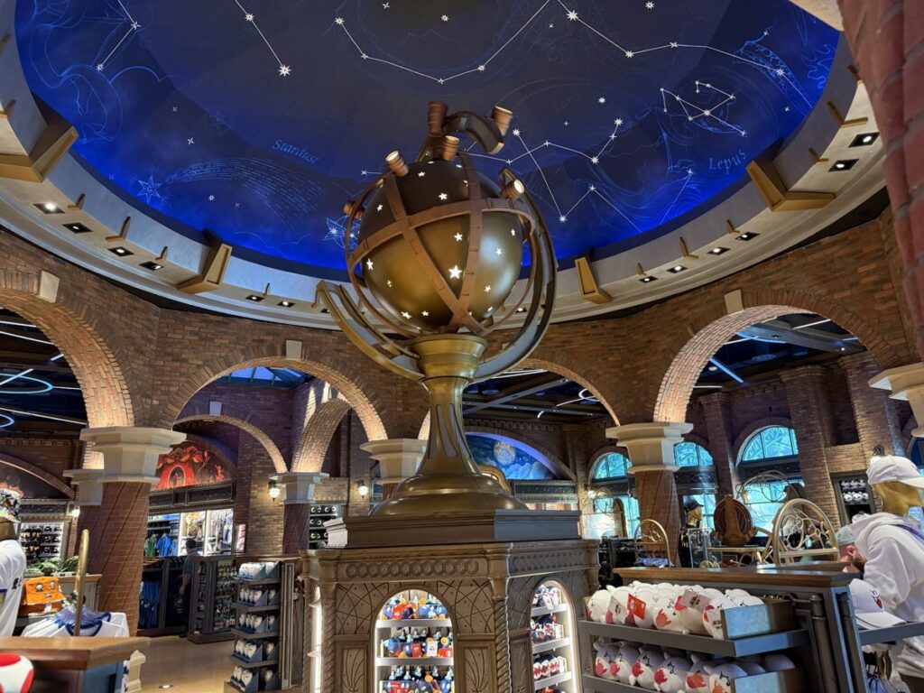Epic Universe Shop Constellation Dome Armillary Sphere