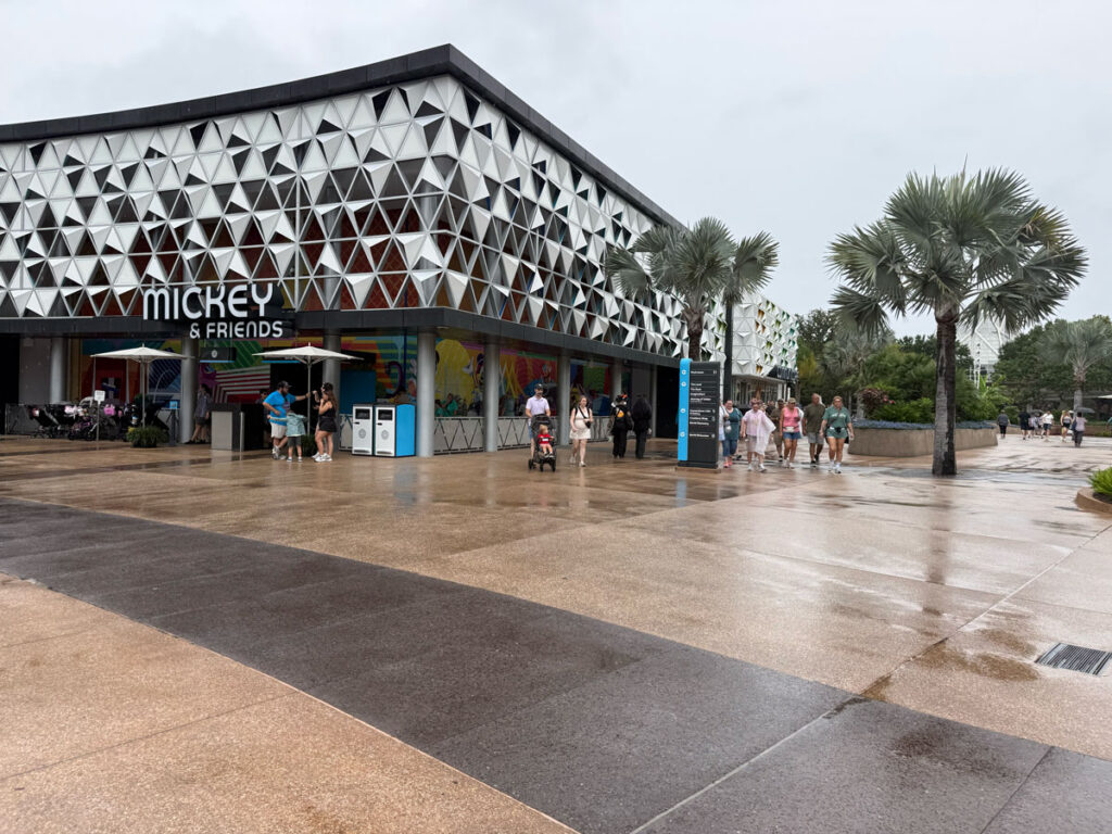 A Mickey & Friends shop