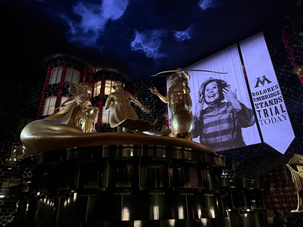 Inside the Ministry of Magic queue
