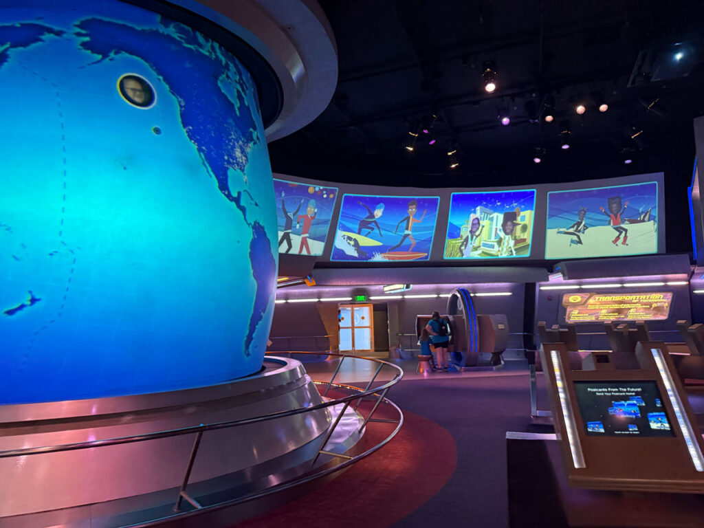 The Spaceship Earth post-show