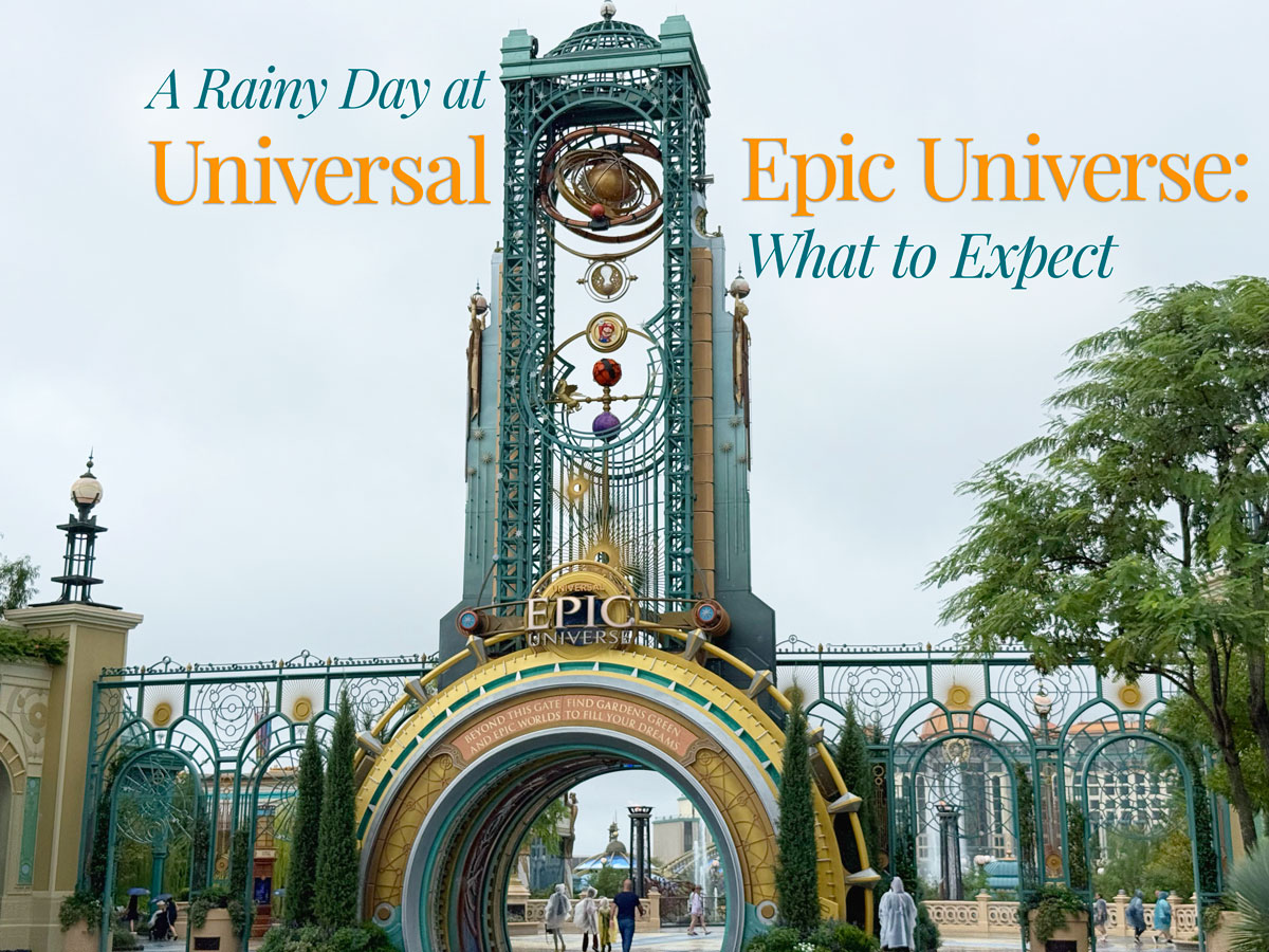 A Rainy Day at Universal Epic Universe: What to Expect